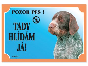 Zobrazit detail produktu - Tabulka DAFIKO český fousek  Obrázek Tabulka DAFIKO český fousek