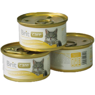Obrázek pro kategorii Brit Care konzervy pro kočky