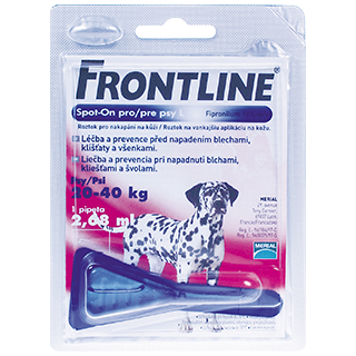 Picture for category Frontline antiparasitics (VLPs) for dogs