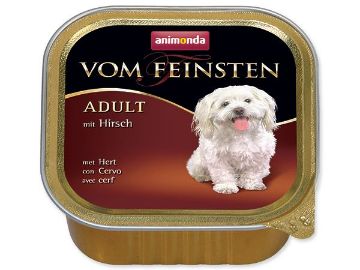Zobrazit detail produktu - Paštika ANIMONDA Vom Feinsten Forest jelen 150g Paštika ANIMONDA Vom Feinsten Forest jelen 150g