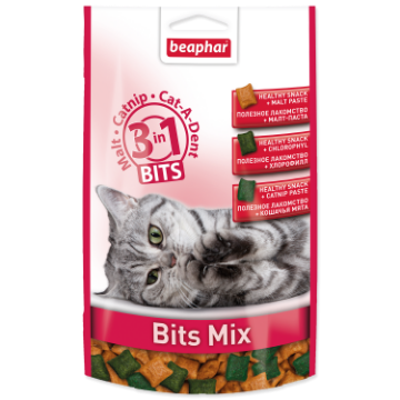 Zobrazit detail produktu - BEAPHAR Cat Bits Mix 150g BEAPHAR Cat Bits Mix 150g