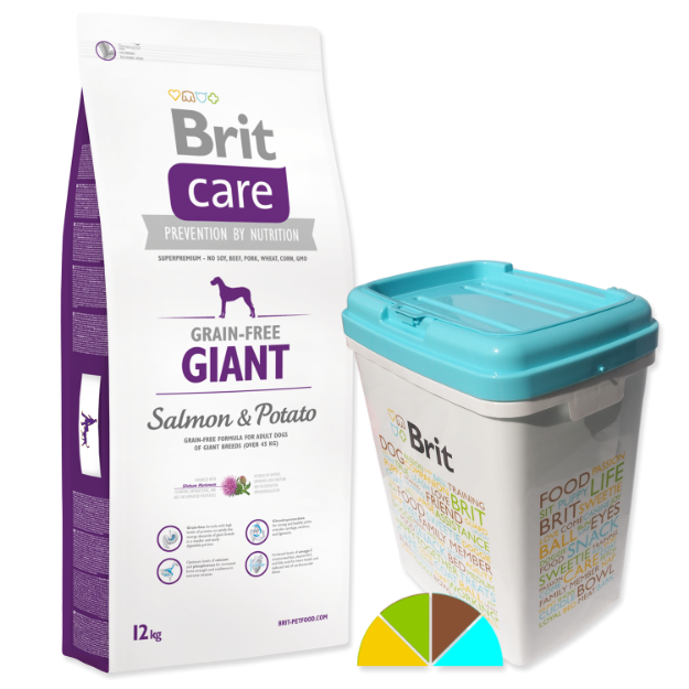 BRIT Care Dog Grain-free Giant Salmon & Potato AKCE 12kg
