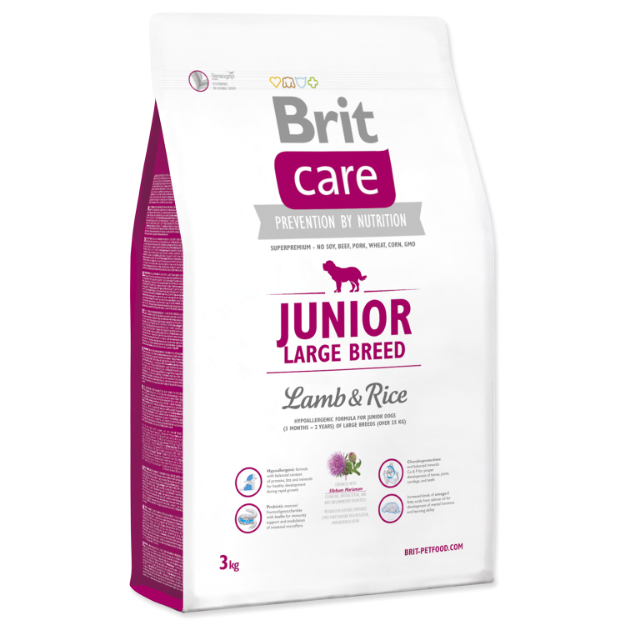 BRIT Care Junior Large Breed Lamb & Rice 3kg