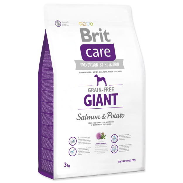 BRIT Care Dog Grain-free Giant Salmon & Potato 3kg