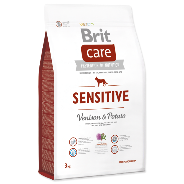 BRIT Care Dog Grain-free Sensitive Venison & Potato 3kg