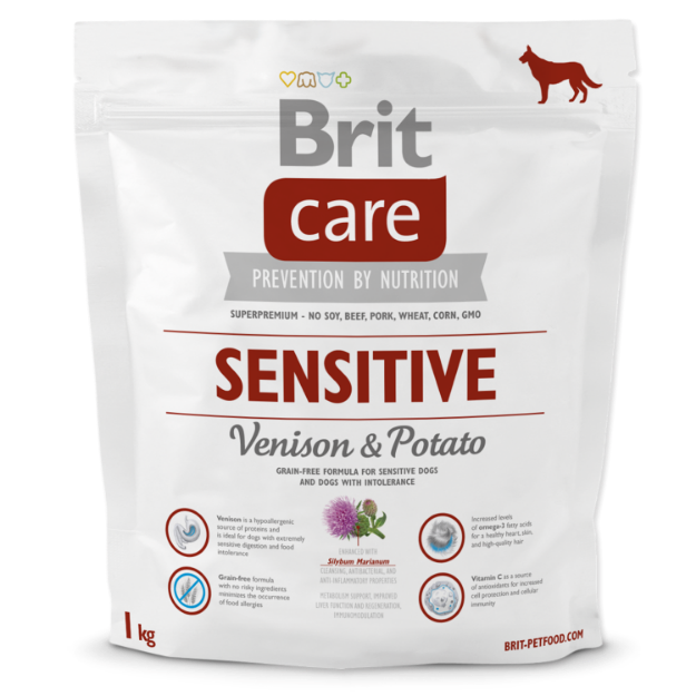 BRIT Care Dog Grain-free Sensitive Venison & Potato 1kg