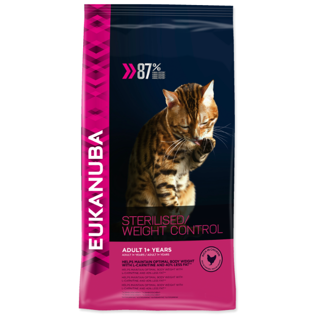 EUKANUBA Cat Adult Sterilised / Weight Control 1,5kg