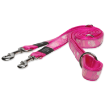 Vodítko ROGZ Fancy Dress Pink Paw prepínací XL 