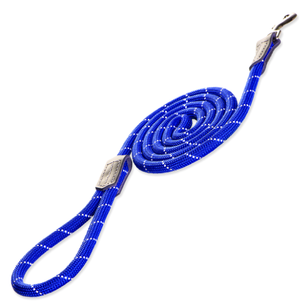 Vodítko ROGZ Rope modré S 