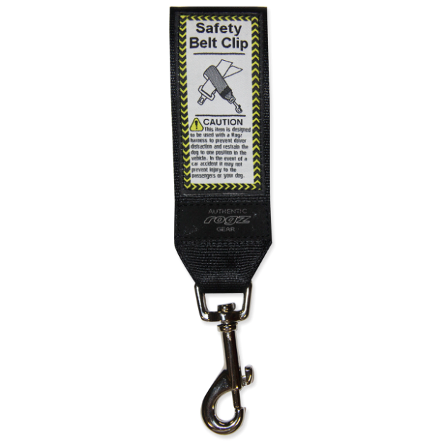 ROGZ Safety Belt clip cerný 4,5 cm 