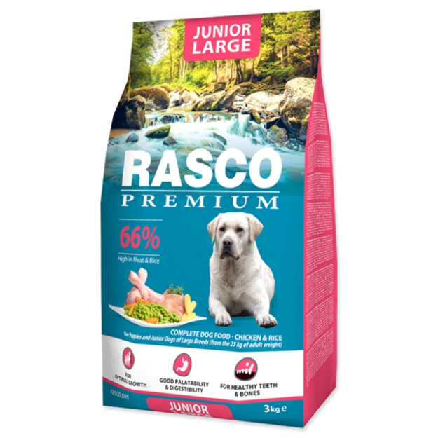 RASCO Premium Puppy / Junior Large 3kg