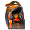 Vodítko FLEXI New Neon páska oranžové M - 5 m 