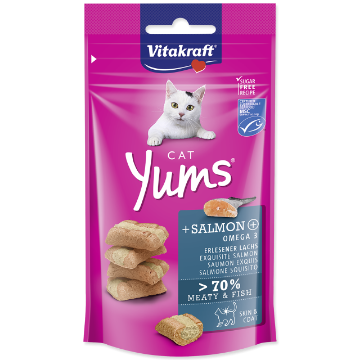 Zobrazit detail produktu - VITAKRAFT Cat Yums Lachs 40g VITAKRAFT Cat Yums Lachs 40g