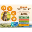 Kapsicky IAMS Cat Naturally výber z morských a suchozemských mas v omácce multipack 1020g