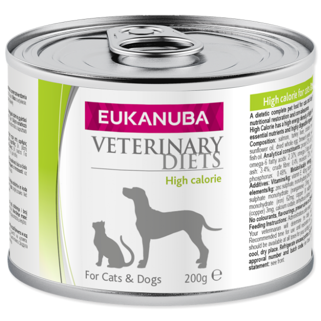 EUKANUBA VD High Calorie Cat & Dog konzerva 200g