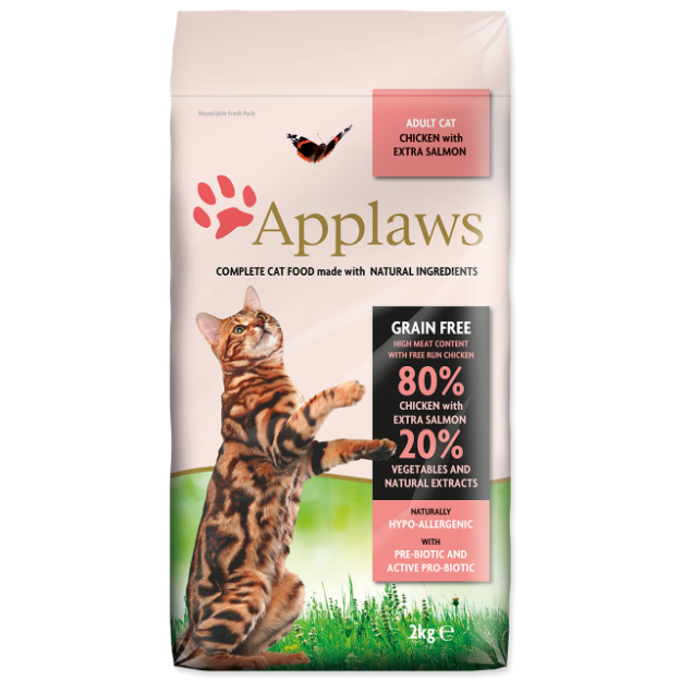 APPLAWS Dry Cat Chicken & Salmon 2kg