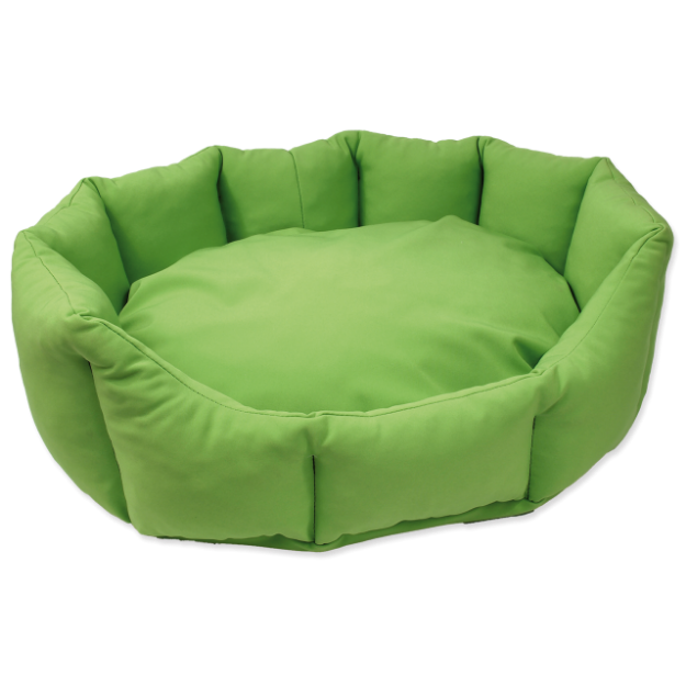 Pelíšek DOG FANTASY Koruna softshell zelený 70 cm 