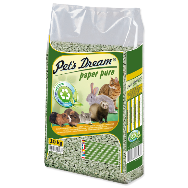 Pelety JRS Pet`s Dream Paper Pure 10kg
