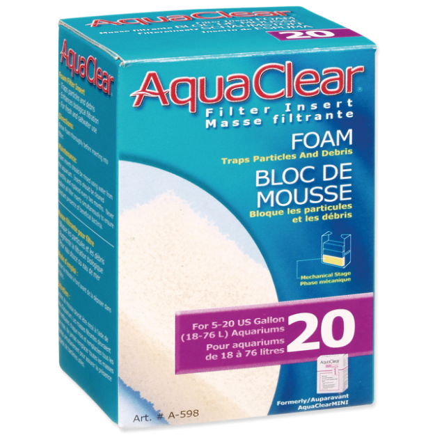 Nápln molitan AQUA CLEAR 20 (AC mini) 