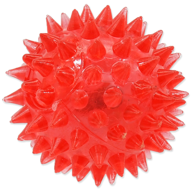 Hracka DOG FANTASY mícek LED ružový 5 cm 
