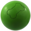 Hracka DOG FANTASY míc gumový házecí zelený 12,5 cm 