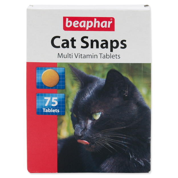 Obrázek Tablety BEAPHAR Cat Snaps multivitaminové 75tablet