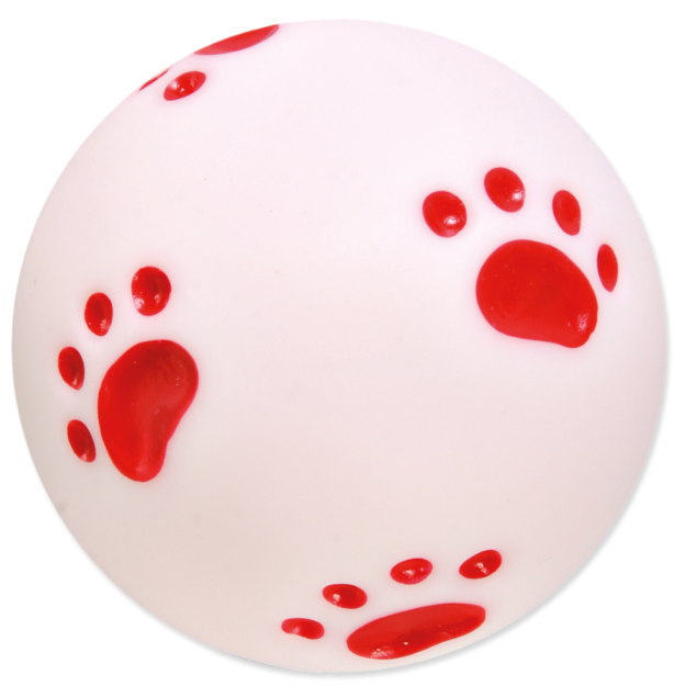Obrázek Hračka TRIXIE míček vinylový s packami 10 cm 