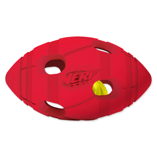 Obrázek Hračka NERF gumový rugby míč LED 13,5 cm 