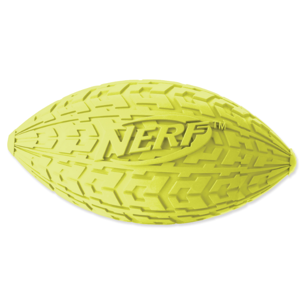 Obrázek Hračka NERF gumový rugby míč pískací 10 cm 