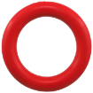 Obrázek Hračka DOG FANTASY kruh červený 15cm