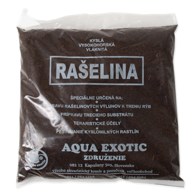 Obrázek Náplň rašelina vláknitá AQUA EXOTIC 150g