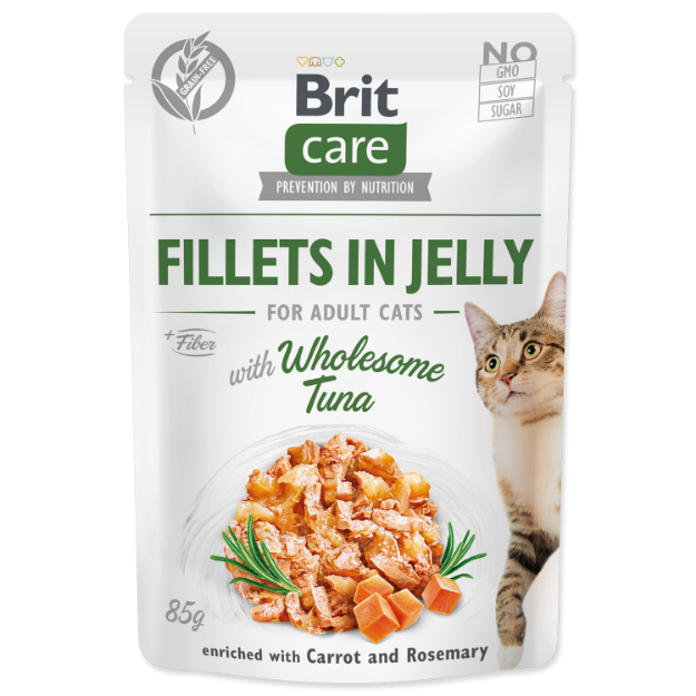 Obrázek Kapsička BRIT Care Cat Pouch Wholesome Tuna in Jelly 
