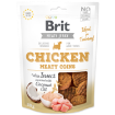 Obrázek Snack BRIT Jerky Chicken with Insect Meaty Coins 80g 