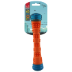 Obrázek Hračka DOG FANTASY Kouzelná hůlka svítící, pískací oranžovo-modrá 4,6x4,6x23cm