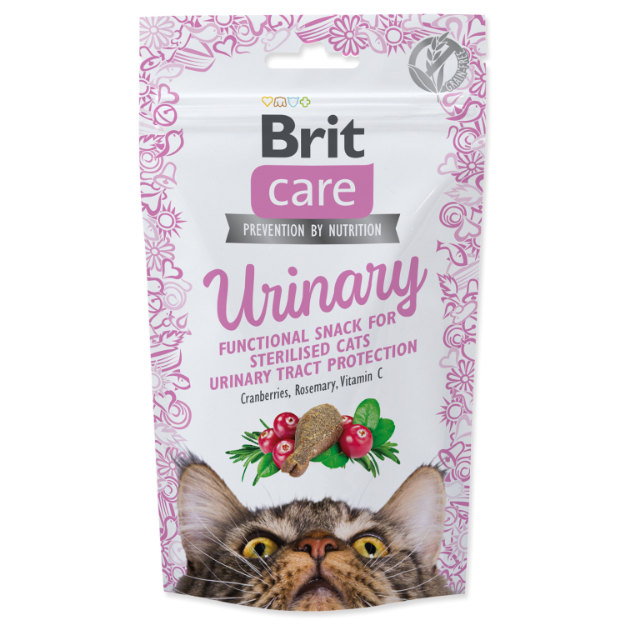 Obrázek BRIT Care Cat Snack Urinary  50 g