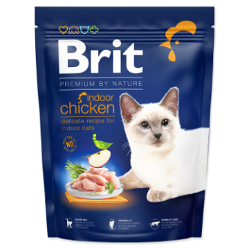 Zobrazit detail produktu - BRIT Premium by Nature Cat Indoor Chicken  300 g Obrázek BRIT Premium by Nature Cat Indoor Chicken  300 g