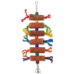 Obrázek Hračka BIRD JEWEL závěsná barevná - klasy se zvonečkem  27 cm