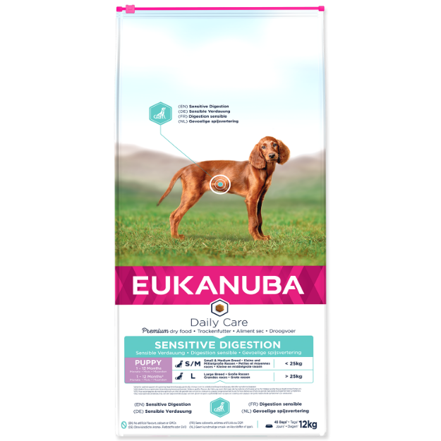 Obrázek EUKANUBA Daily Care Sensitive Digestion EBC 16,5kg